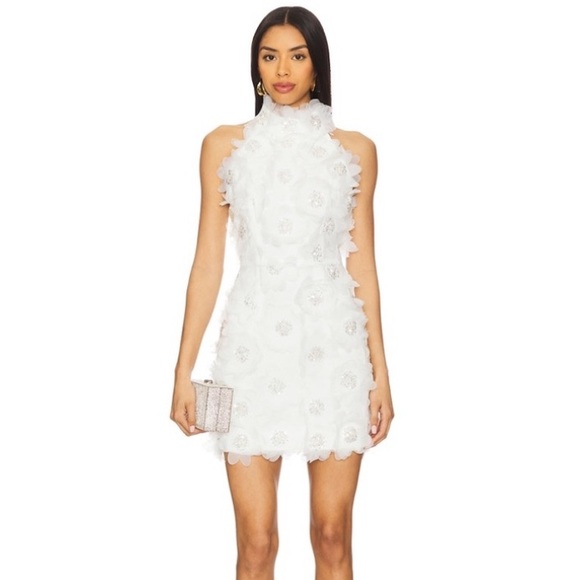 Elliatt Dresses & Skirts - Elliatt Cherry Blossom Mini Dress in Ivory